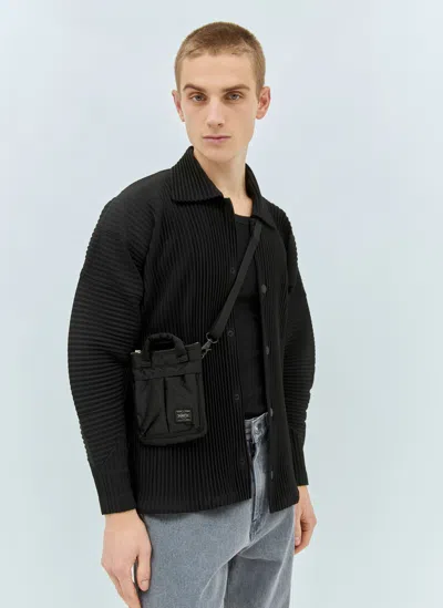 Porter-yoshida & Co Mini Helmet Crossbody Bag In Black