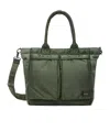 Porter-yoshida & Co Tanker Tote In Sage Green