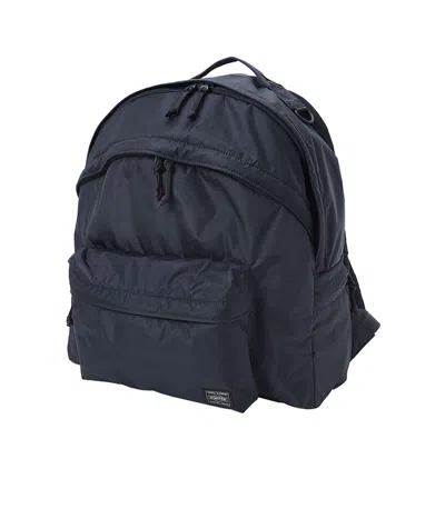 Porter-yoshida & Co Zipper Backpack In Navy