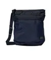 Porter-yoshida & Co Zipper Shoulder Bag In Black