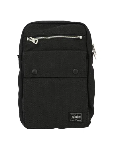 PORTER YOSHIDA PORTER YOSHIDA CROSSBODY BAG WITH PATCH