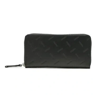 Pre-owned Porter Yoshida Enchase Leather Wallet Black 007-02283 From Japan