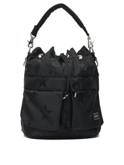 Porter Yoshida "flag" Crossbody Bag In Black
