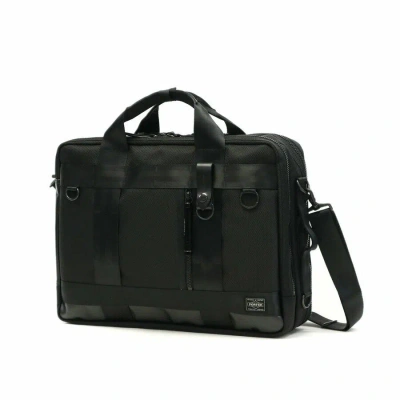 Pre-owned Porter Yoshida Kaban  Heat Business Bag 3way Briefcase B4 Commuting 703-07964 In Black