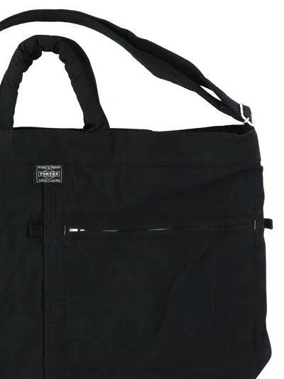 Porter Yoshida "mile 2way" Tote Handbag Handbag In Black
