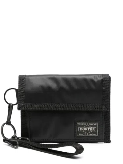 Porter Yoshida Nylon Black Wallet