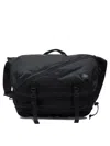 Porter Yoshida Messenger Bag With Adjustable Strap And Handle In Black
