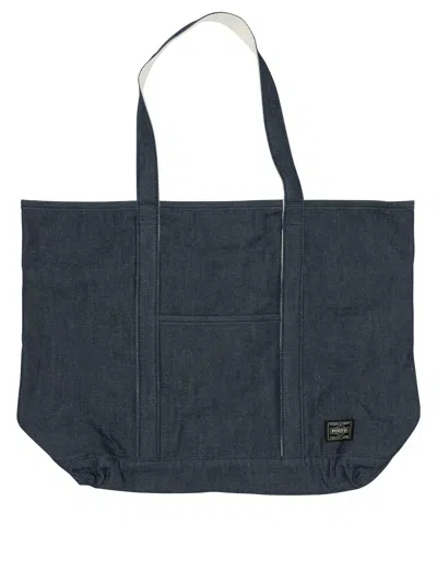 PORTER YOSHIDA SHOULDER BAGS BLUE