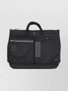 Porter Yoshida Versatile Messenger Bags Adjustable Shoulder Strap In Black