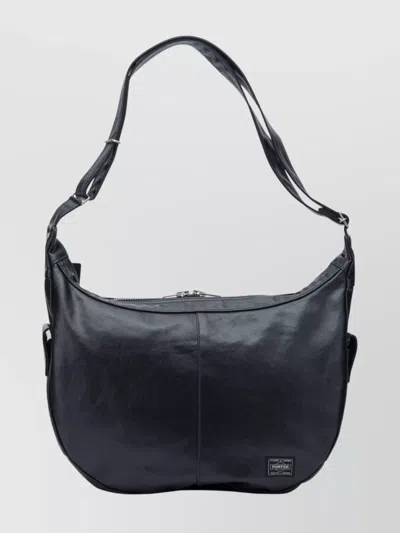 Porter Yoshida Versatile Shoulder Bags Adjustable Strap In Black