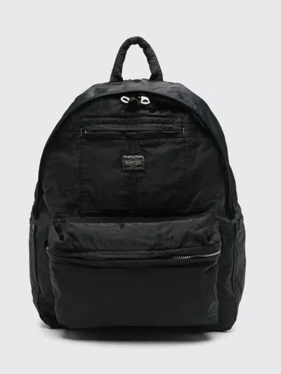 Porter-yoshida & Co Zip-up Backpack In Black