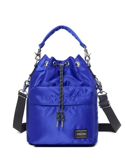 Porter-yoshida & Co Balloonsac Shoulder Bag In Blue