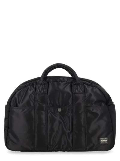 Porter-yoshida & Co Tanker Logo-patch Holdall In Black
