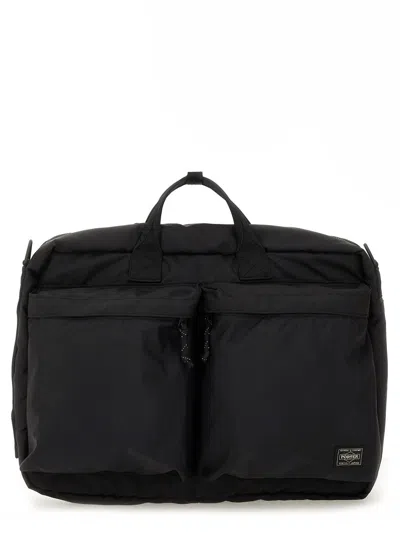 Porter-yoshida & Co Force 3way Nylon Briefcase In Black
