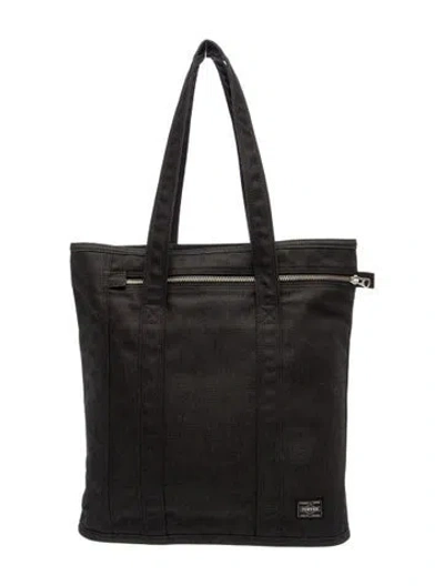 Pre-owned Porter-yoshida & Co Canvas Tote In Black