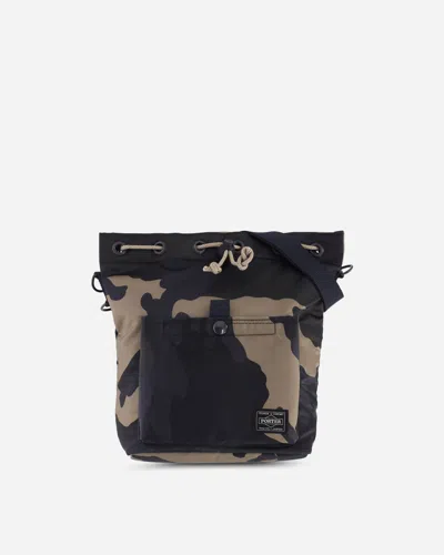 Porter-yoshida & Co Counter Shade Balloonsac Woodland Khaki In Black