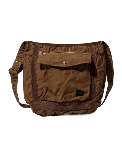 Porter-yoshida & Co Crag Large Shoulder Bag In Brown