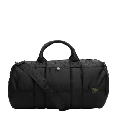 Porter-yoshida & Co Double-handled Travel Bag In Black