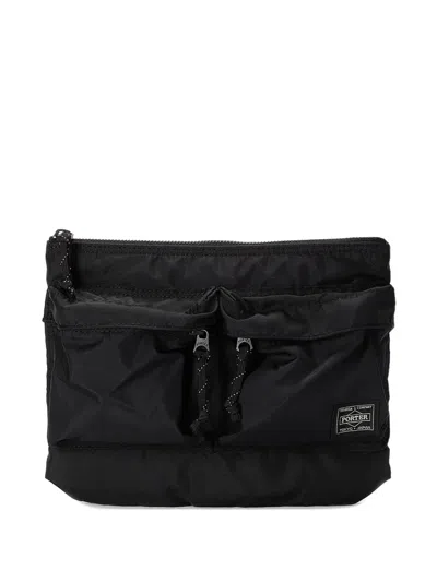 Porter-yoshida & Co Force Zip-fastening Cross Body Bag In Neutral