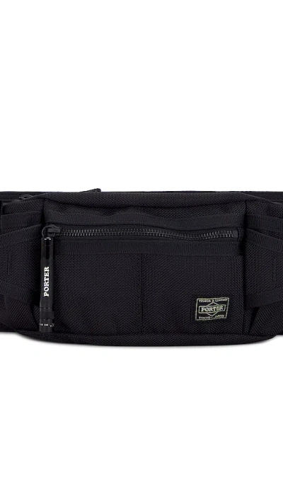 Porter-yoshida & Co Heat Waist Bag In Black