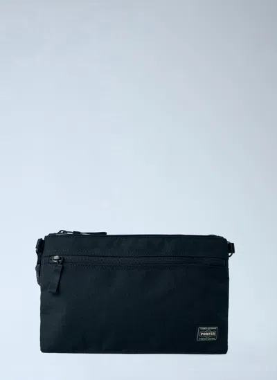 Porter-yoshida & Co Hybrid Sacoche Crossbody Bag In Black