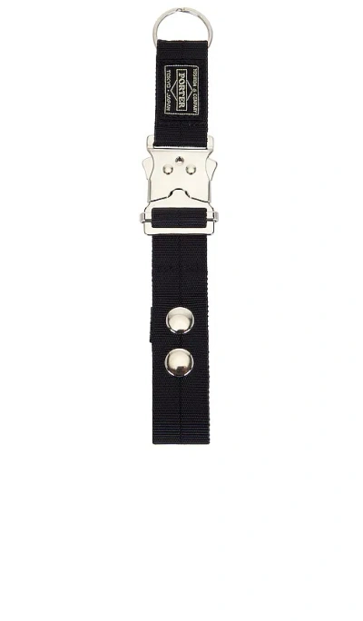 Porter-yoshida & Co Joint Key Holder In Black & Silver
