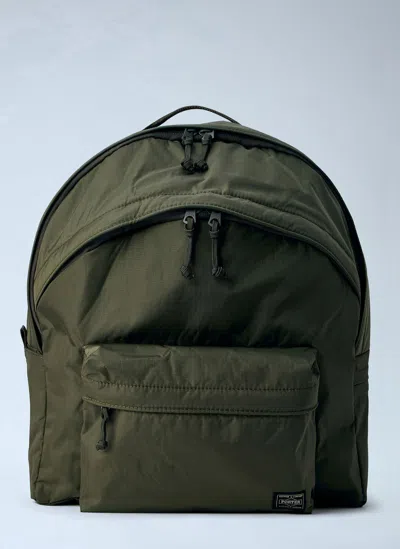 Porter-yoshida & Co Large Double Pack Backpack In Green