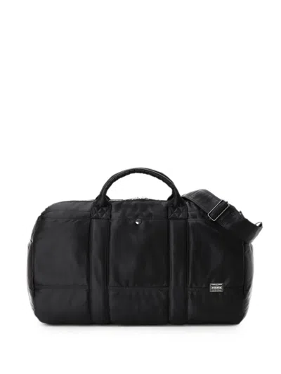 Porter-yoshida & Co Large Tanker Drum Zip-top Duffel Bag In Red