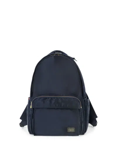 Porter-yoshida & Co Logo-patch Backpack In Pink