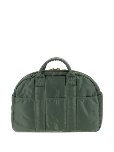Porter-yoshida & Co Logo-patch Tote Bag In Green