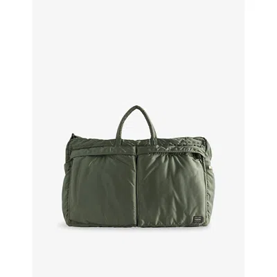 Porter-yoshida & Co Mens . Tanker Large Woven Duffle Bag In Sage Green