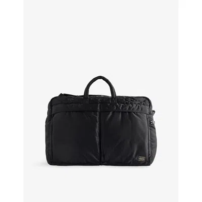 Porter-yoshida & Co Mens Tanker Woven Duffle Bag Black