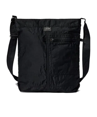 Porter-yoshida & Co Mile Snap Shoulder Bag In Black