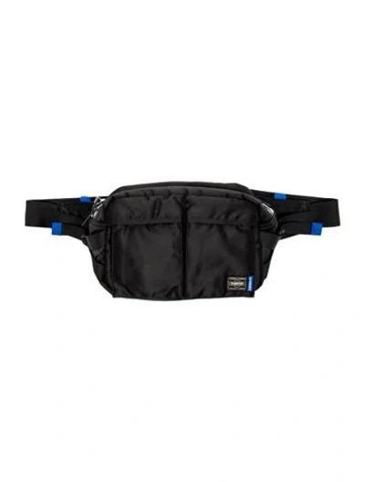 Pre-owned Porter-yoshida & Co Nylon Belt Bag In Black