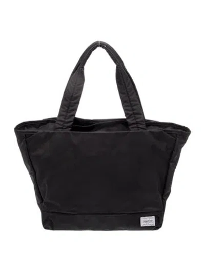 Pre-owned Porter-yoshida & Co Nylon Tote In Black