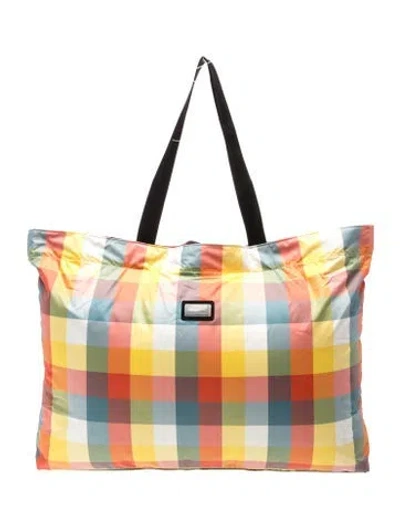 Pre-owned Porter-yoshida & Co Nylon Tote In Multicolor