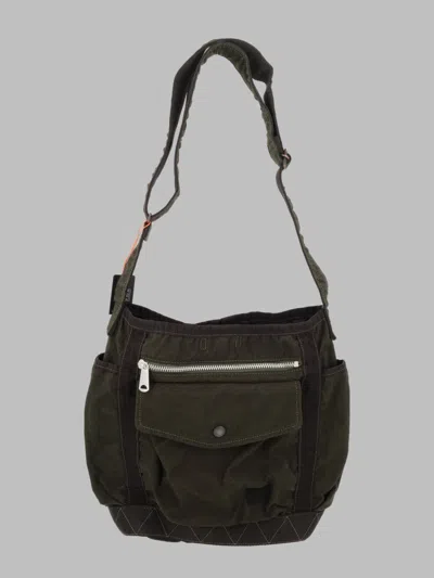 Porter-yoshida & Co Porter Yoshida & Co. Borsa A Spalla "crag" Small In Green