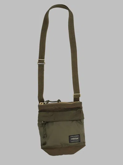 Porter-yoshida & Co Mini Shoulder Bag For Men In Green