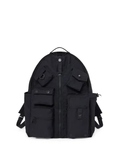 Porter-yoshida & Co Potr Dissection Multiple-pocket Backpack In Black