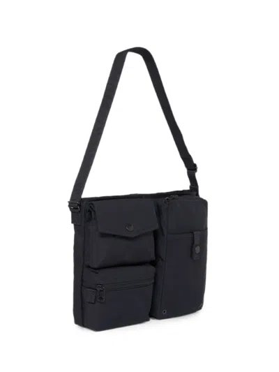Porter-yoshida & Co Potr Dissection Multiple-pocket Shoulder Bag In Black