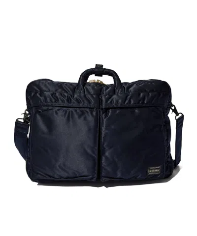 Porter-yoshida & Co Tanker 3way Top Handle Shoulder Bag In Blue