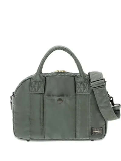 Porter-yoshida & Co Tanker Boston Bag In Green