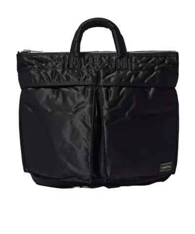Porter-yoshida & Co Tanker Double Handle Shoulder Bag In Orange