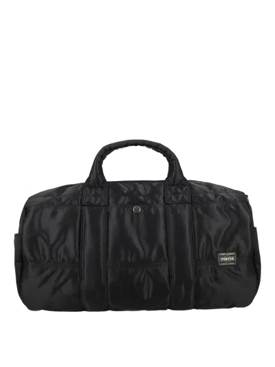 Porter-yoshida & Co Tanker Drum Bag In Black