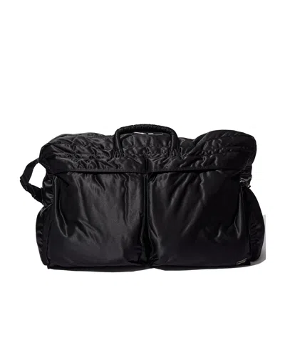 Porter-yoshida & Co Tanker Large Travel Bag With Double Handles In Yellow