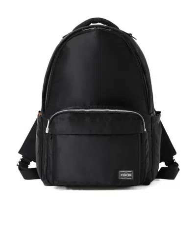 Porter-yoshida & Co Tanker Zipper Backpack In Black