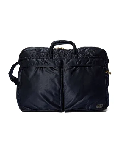Porter-yoshida & Co Tanker Zippered Duffel Bag In White