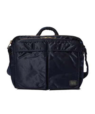 Porter-yoshida & Co Tanker Zippered Shoulder Bag In Red