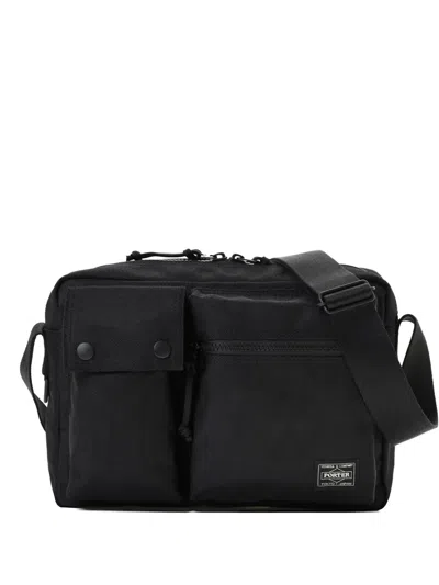 Porter-yoshida & Co Unit Shoulder Bag In Black