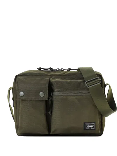 Porter-yoshida & Co Unit Shoulder Bag In Green